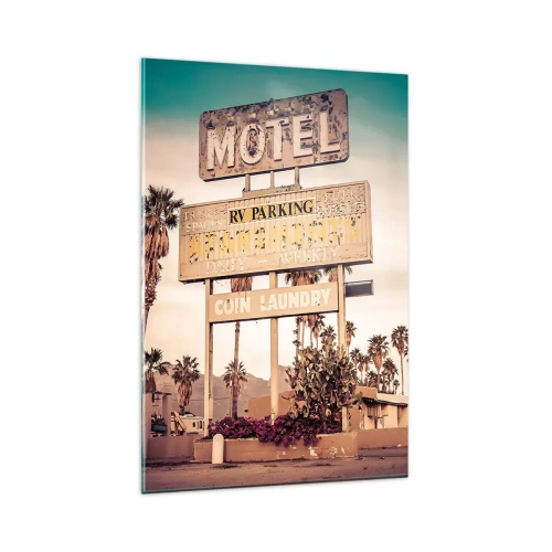 Üveg kép - Itt megállt az idő - 80x120 cm