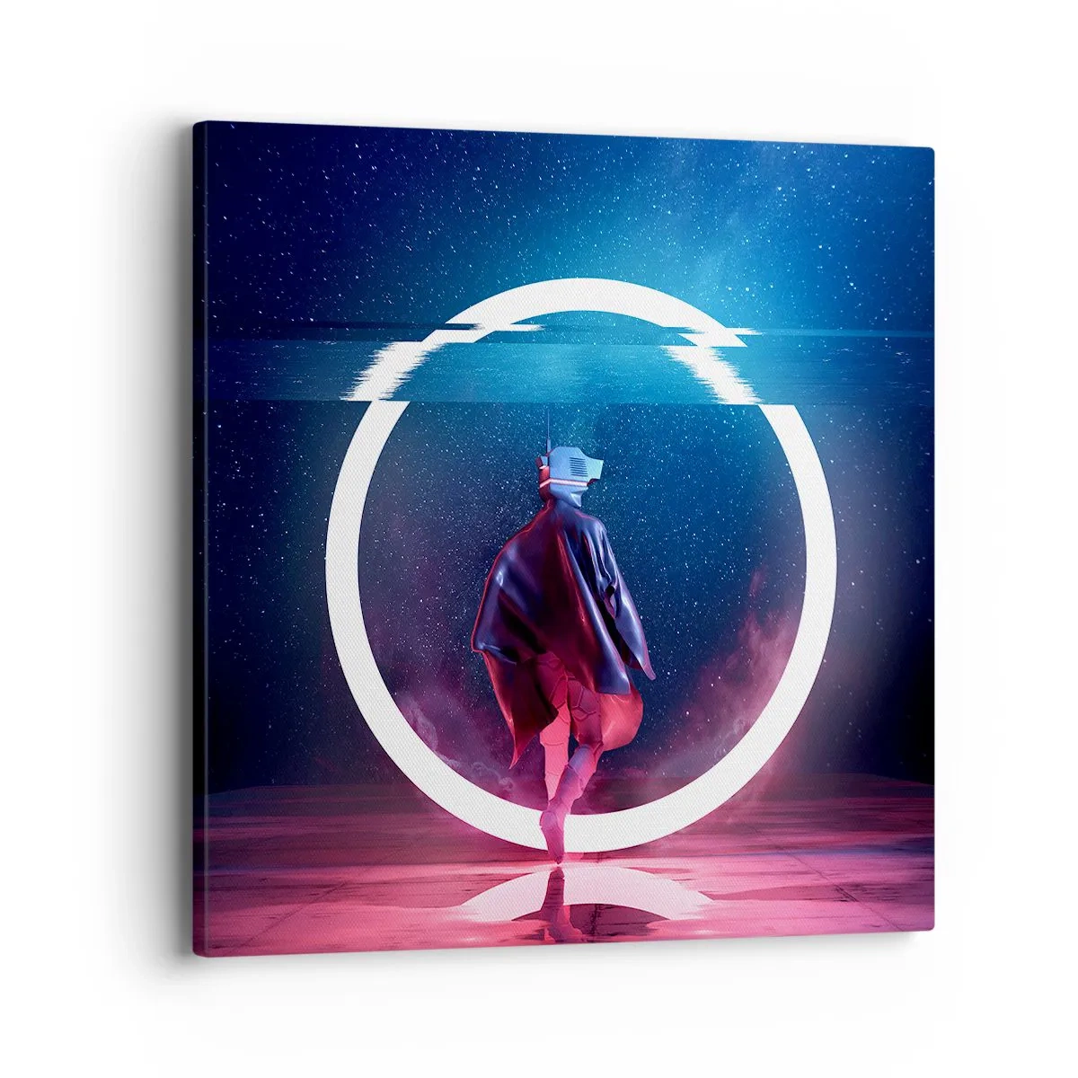 Vászonkép - Világok között - 40x40 cm