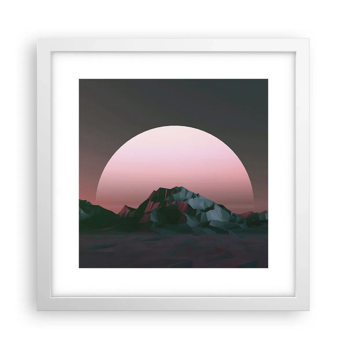 Poszter fekete keretben - Egy szomszéd galaxisban - 30x30 cm