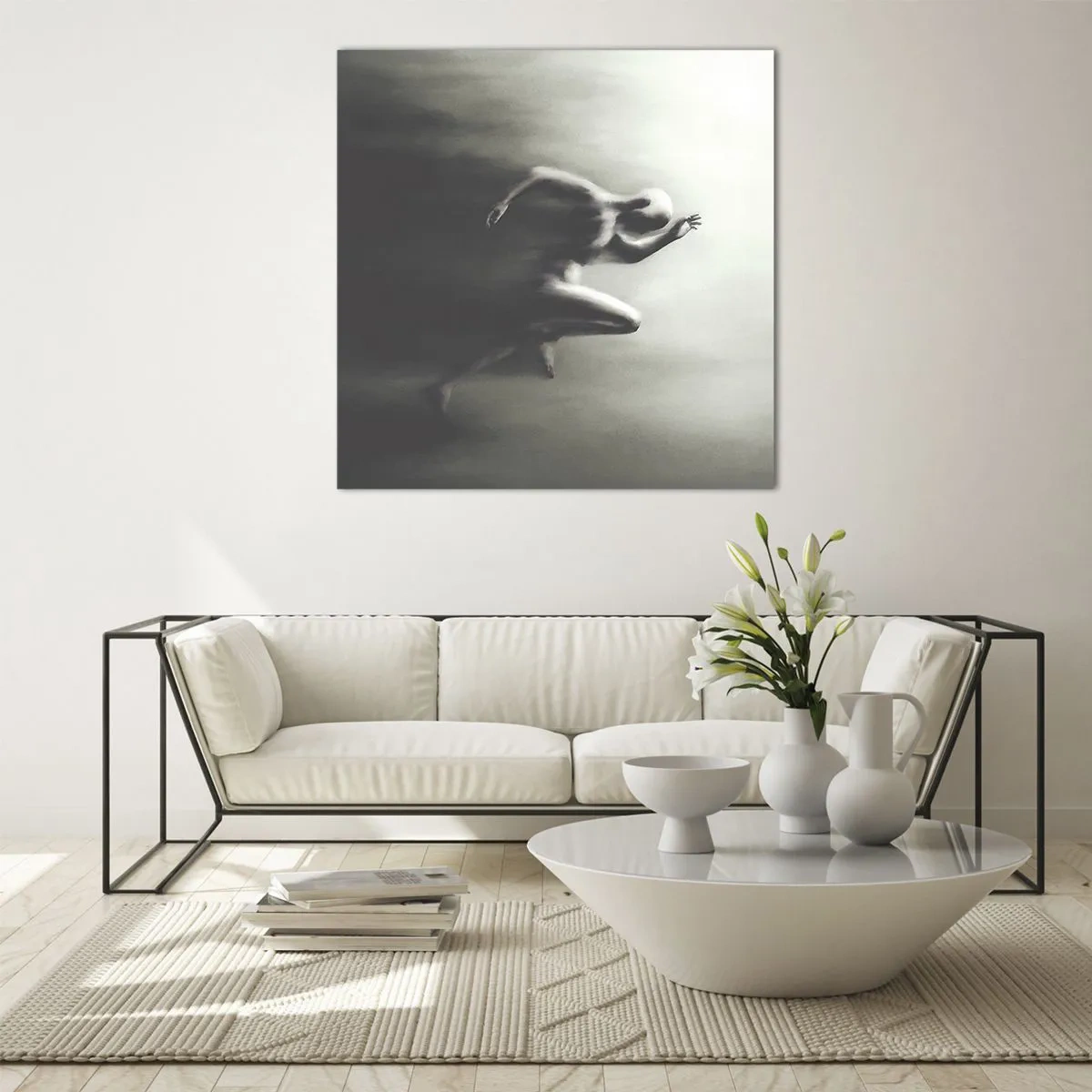 Üveg kép - Megállíthatatlan - 50x50 cm