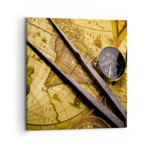 Vászonkép - Hol vannak ezek a kincsek? - 70x70 cm