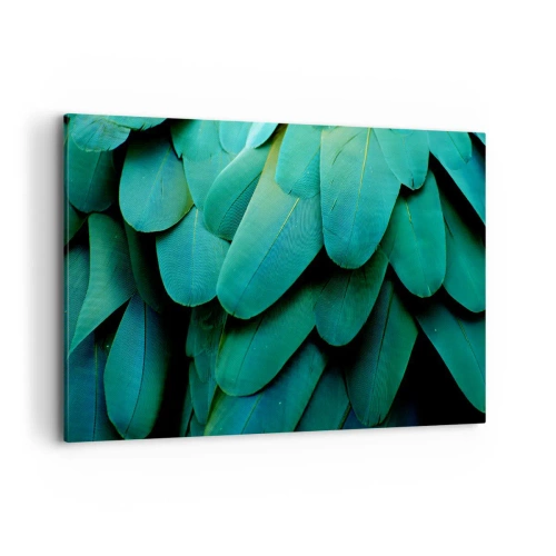 Vászonkép - A papagájtermészet precizitása - 120x80 cm