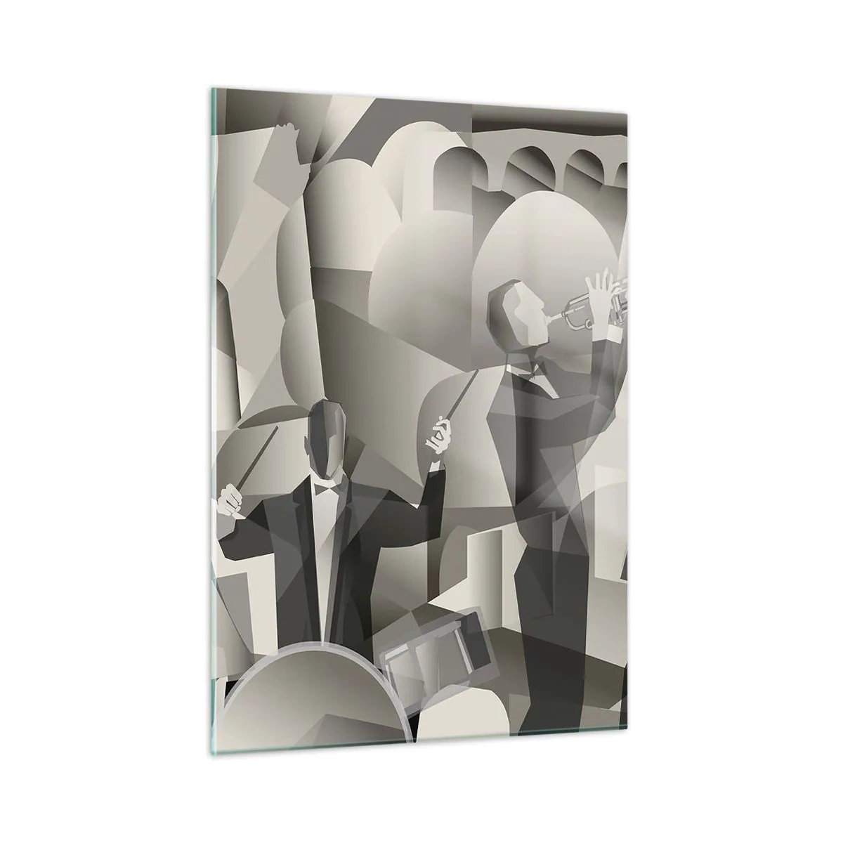 Üveg kép - A hangok terében - 50x70 cm