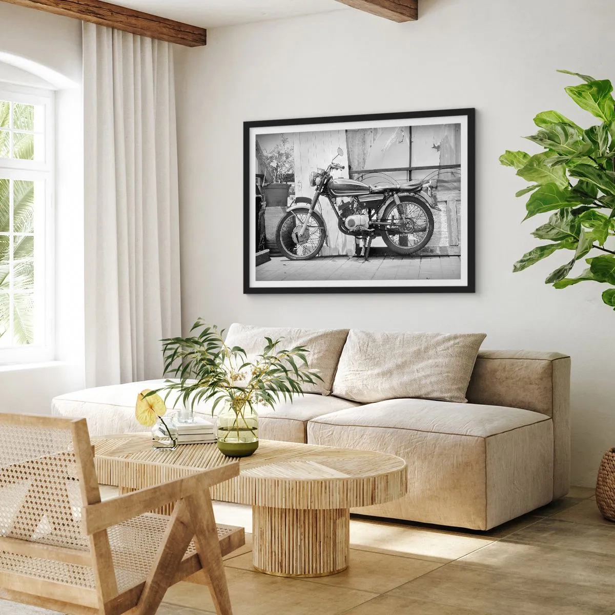 Poszter fehér keretben - Klasszikus mindenek felett - 70x50 cm