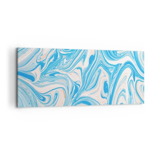 Vászonkép - Mocsár türkizben - 120x50 cm