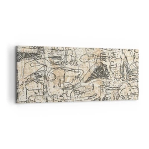 Vászonkép - Dekódolásra vár - 120x50 cm