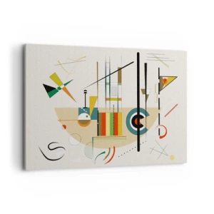 Vászonkép - És nevet a világ - 120x80 cm