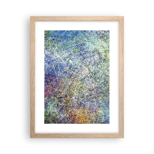 Poszter világos tölgy keretben - Ez nem olyan egyszerű - 30x40 cm