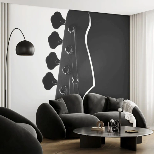 Fotótapéta Premium Sand - Sziklacsend  - Gitár, Zene, Modern - 350x256 cm