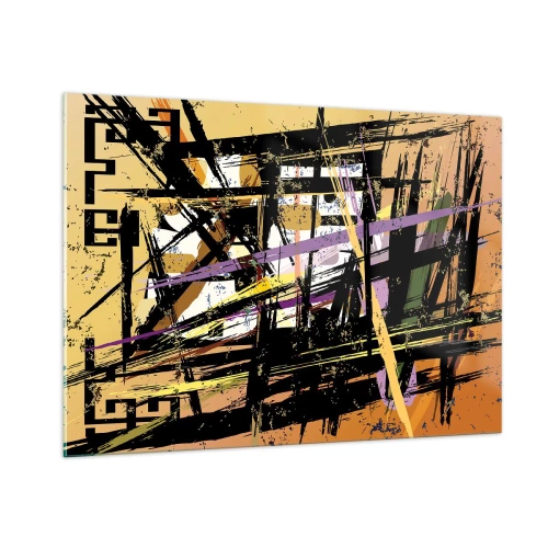 Üveg kép - Éles vágás - 100x70 cm