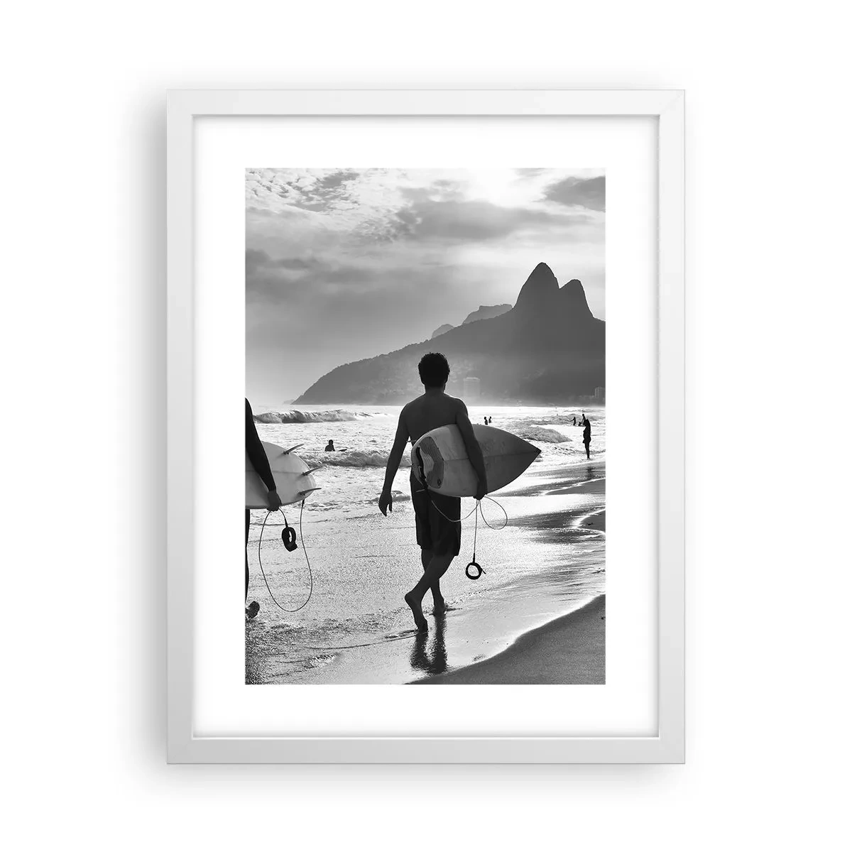 Poszter fekete keretben - Egyhullámú szamba - 30x40 cm