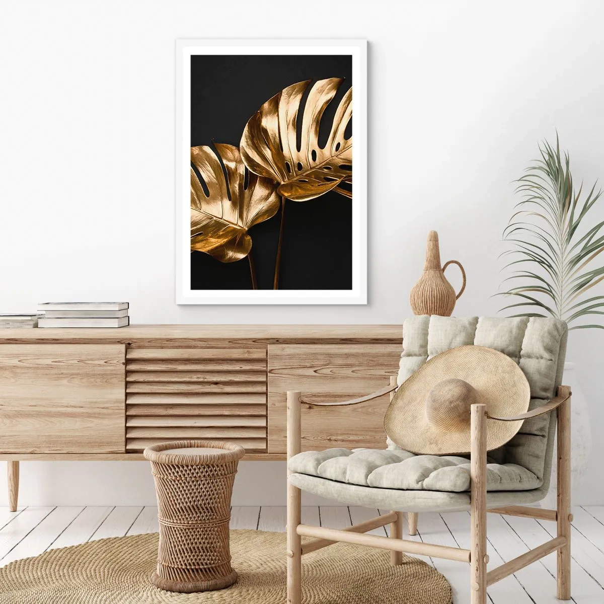 Poszter fekete keretben - A természet kincsei - 30x40 cm