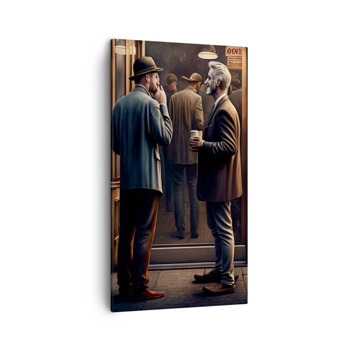 Vászonkép - A nap egy jó pillanata - 45x80 cm