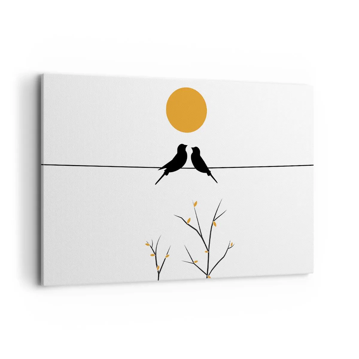 Vászonkép - Fülemüle este - 120x80 cm