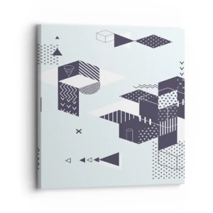 Vászonkép - Lélekben a matematika - 30x30 cm