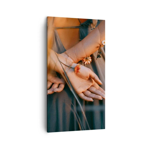 Vászonkép - Kapcsolatban a természettel - 45x80 cm