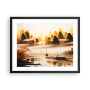 Poszter fehér keretben - Távolabb, mint a Távol-Kelet - 50x40 cm