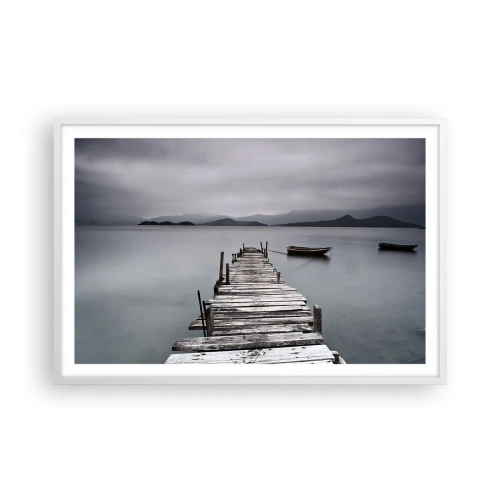 Poszter fekete keretben - Holnap indulhatsz - 91x61 cm