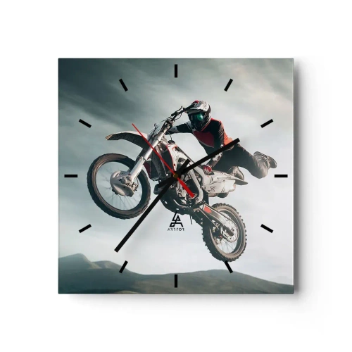 Falióra, Óra - Nincs szórakozás kockázat nélkül - 40x40 cm