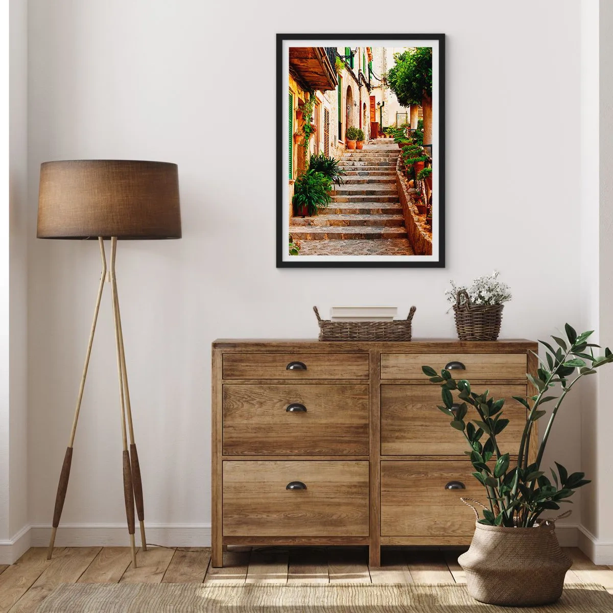 Poszter fehér keretben - A spanyol nyaralás varázsa - 61x91 cm