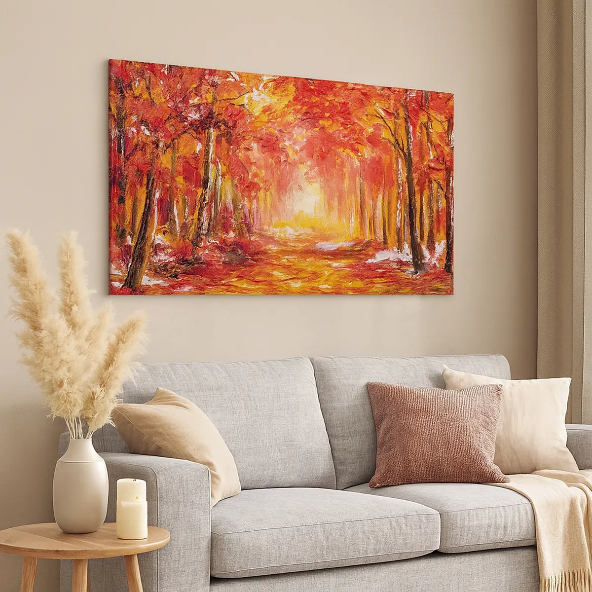 Vászonkép - Rézerdő - 30x30 cm