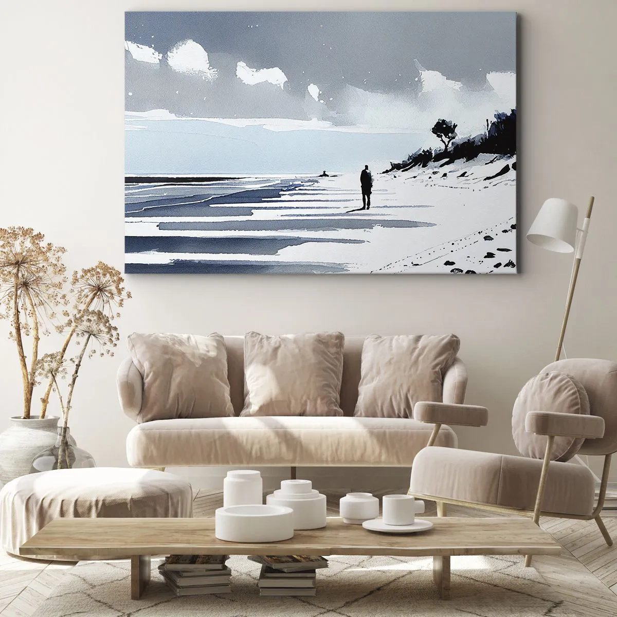 Vászonkép - Egyedül - 120x80 cm
