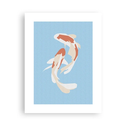 Poszter - Spontán szinkronúszás - 30x40 cm