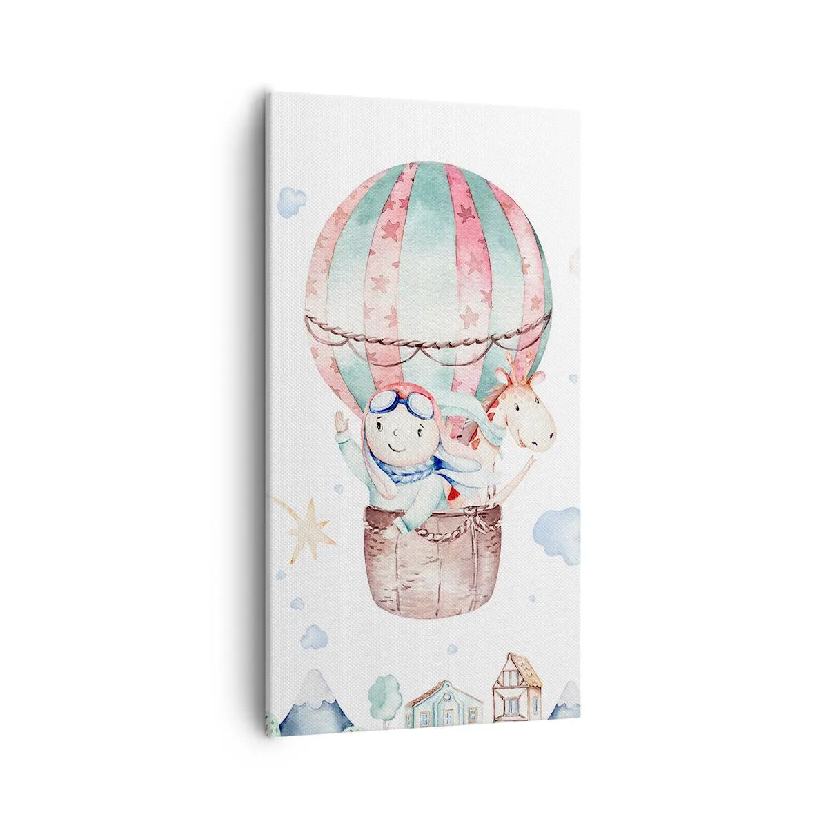 Vászonkép - Nemsokára visszajövünk! - 55x100 cm