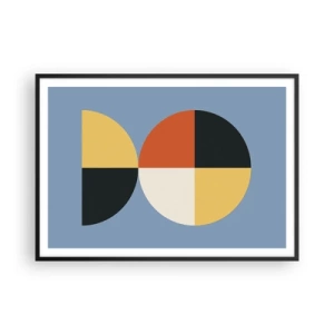 Poszter fehér keretben - Nézd és számolj - 100x70 cm