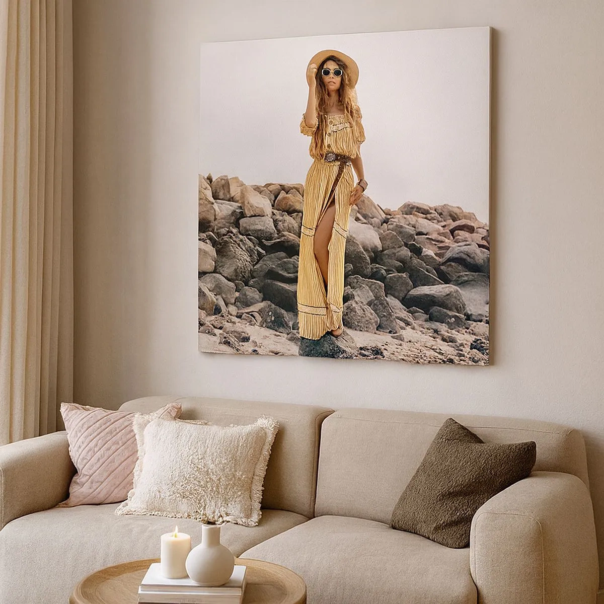 Vászonkép - A kövek varázsa - 30x30 cm