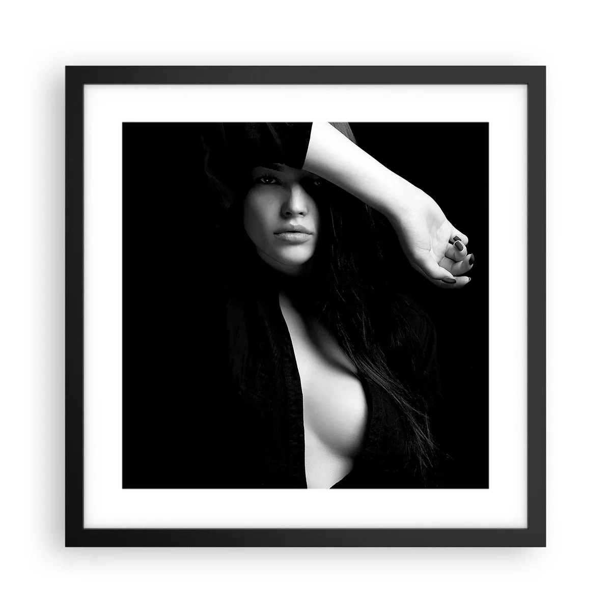 Poszter fehér keretben - A csábítás iskolája - 40x40 cm