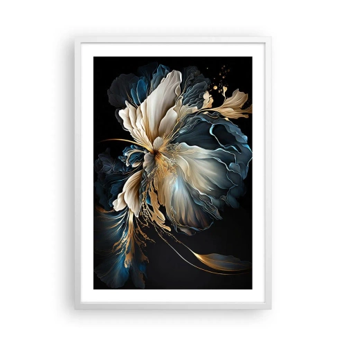 Poszter fekete keretben - Mesebeli páfrányvirág - 50x70 cm