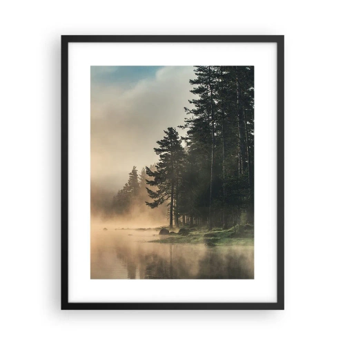 Poszter fehér keretben - A nap születése - 40x50 cm