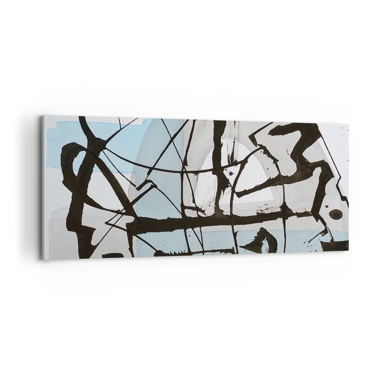 Vászonkép - Mindennek ellenére kék - 100x40 cm