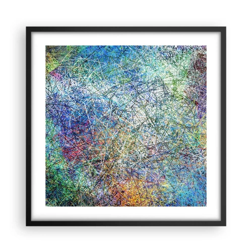 Poszter fehér keretben - Ez nem olyan egyszerű - 50x50 cm