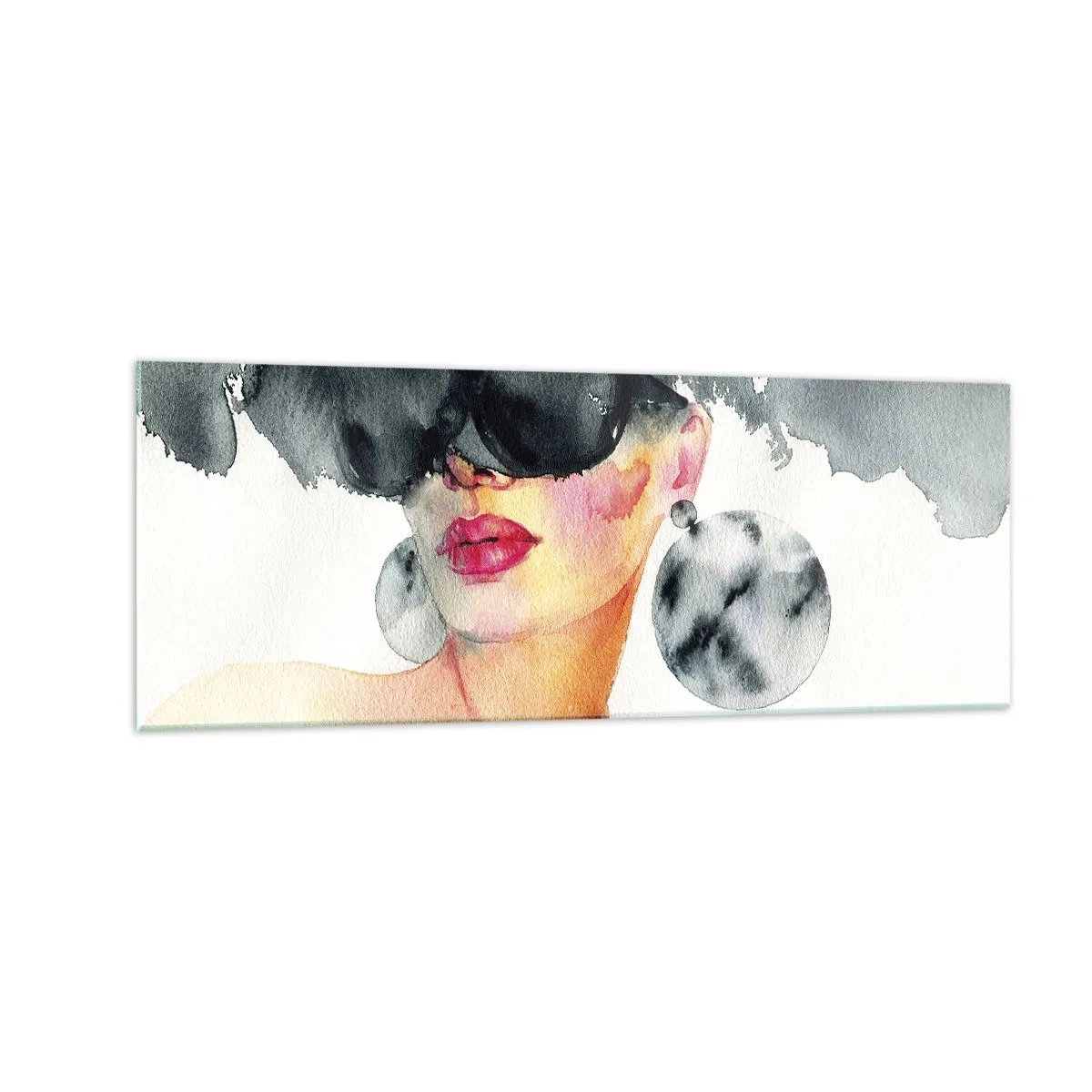 Üveg kép - Az elegancia titka - 140x50 cm