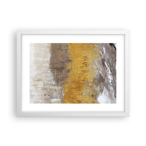 Poszter fekete keretben - Egy aranyszínű fuvallat - 40x30 cm