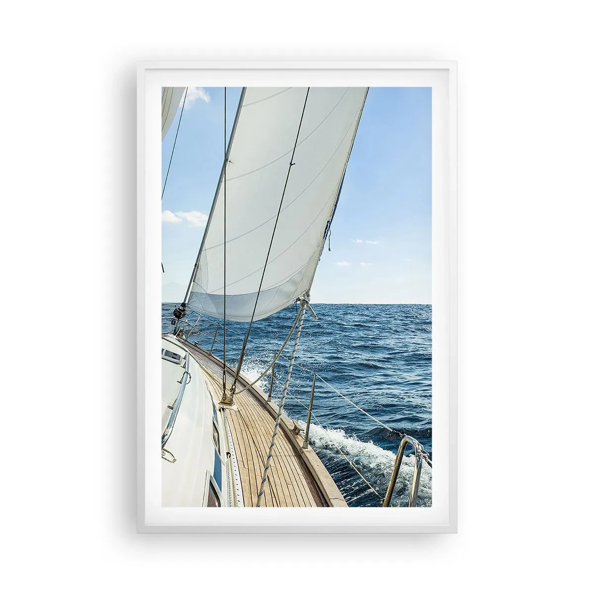 Poszter fekete keretben - Ó, kaland - 61x91 cm