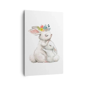 Vászonkép - Nincs olyan, mint anyánál - 80x120 cm