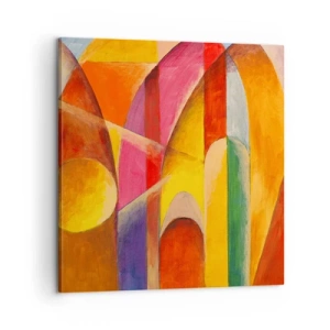 Vászonkép - A nap katedrálisa - 60x60 cm