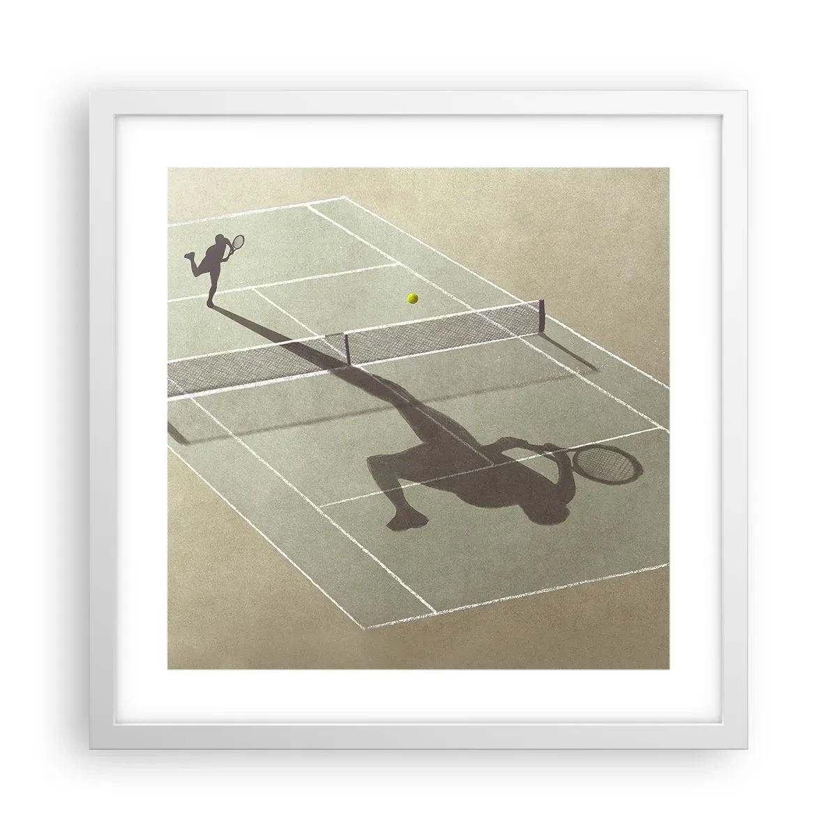 Poszter fekete keretben - Önmagumk legyőzése - 40x40 cm