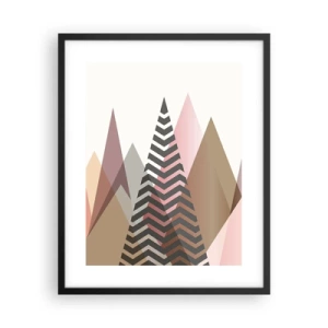 Poszter fehér keretben - Piramis nézet - 40x50 cm