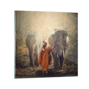 Üveg kép - Teljes megértés - 30x30 cm