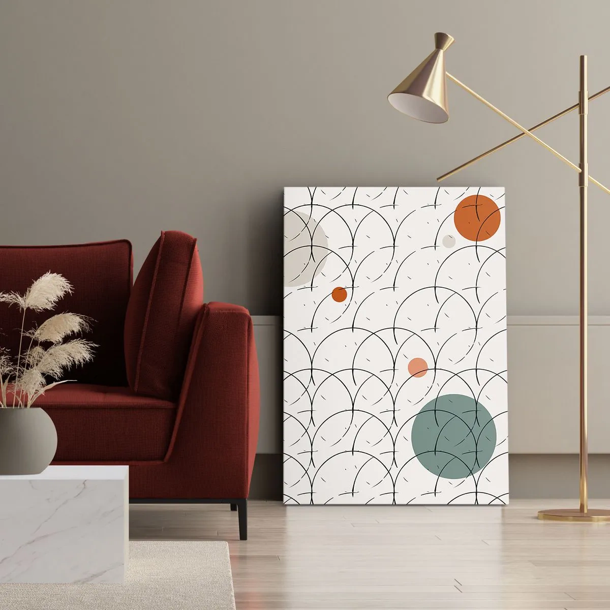 Vászonkép - A pop-art szellemében - 50x70 cm