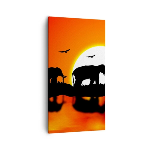 Vászonkép - Este pedig egy kis italra - 55x100 cm