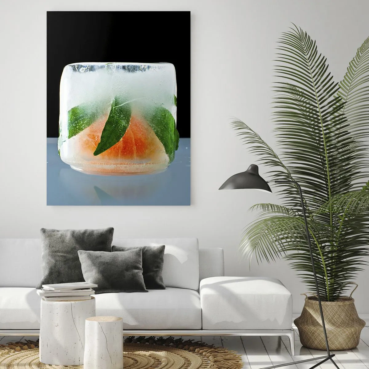 Üveg kép - Friss és hűvös - 50x70 cm