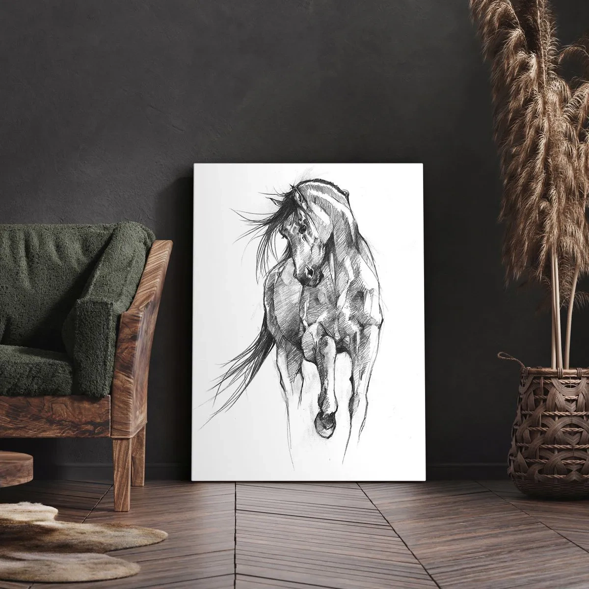 Vászonkép - Kecses ügetésben - 50x70 cm
