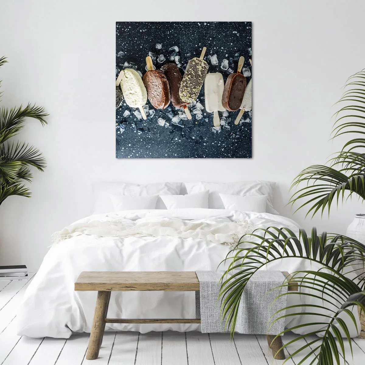 Vászonkép - A forró nyár íze - 60x60 cm