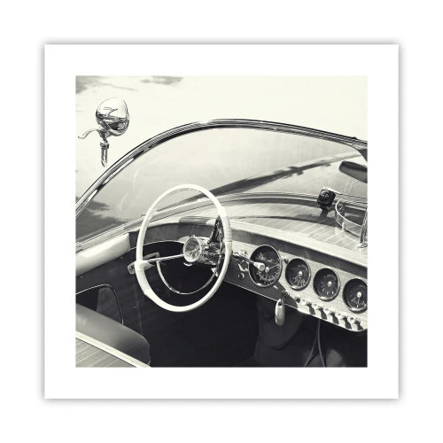 Poszter - Időjárás a gazdagoknak - 40x40 cm