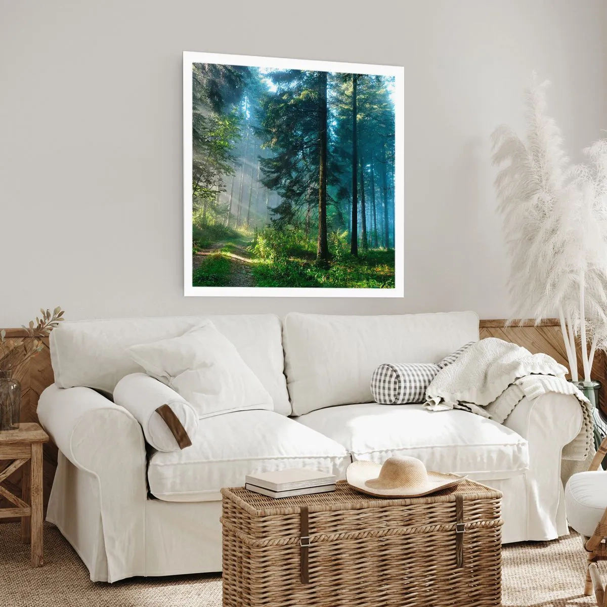 Poszter - Sugárzó reggel - 40x40 cm